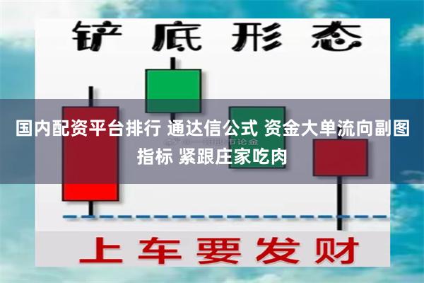 国内配资平台排行 通达信公式 资金大单流向副图指标 紧跟庄家吃肉